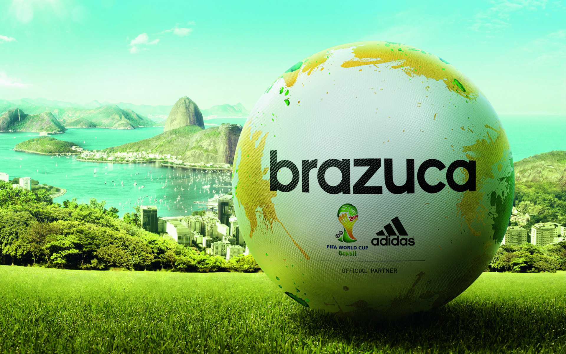 Adidas Brazuca Match Ball FIFA World Cup 2014519818659